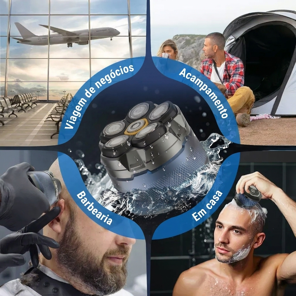 Aparelho de Barba  à Prova d'Água