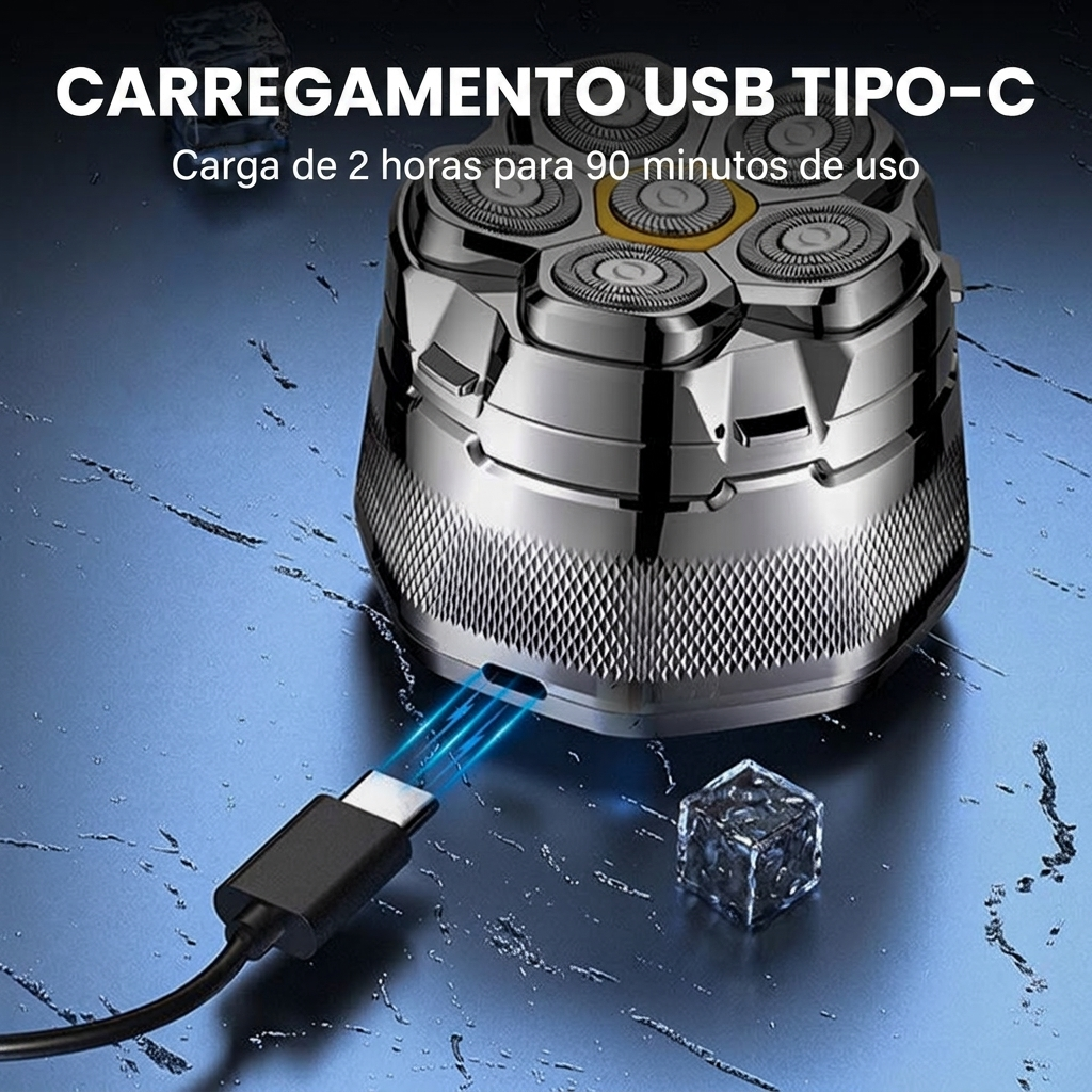 Aparelho de Barba  à Prova d'Água