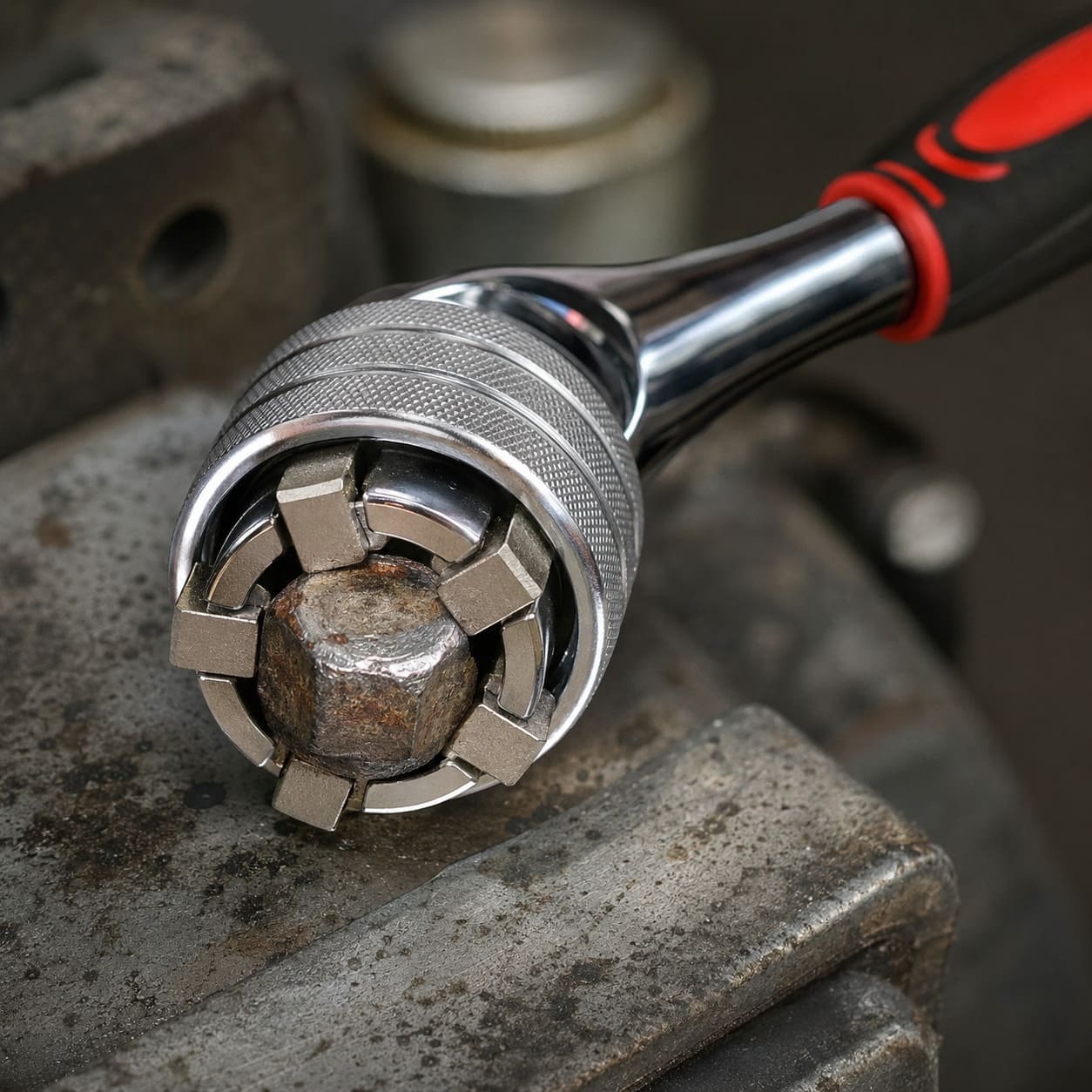 Chave de Encaixe Universal 10–19 mm.
